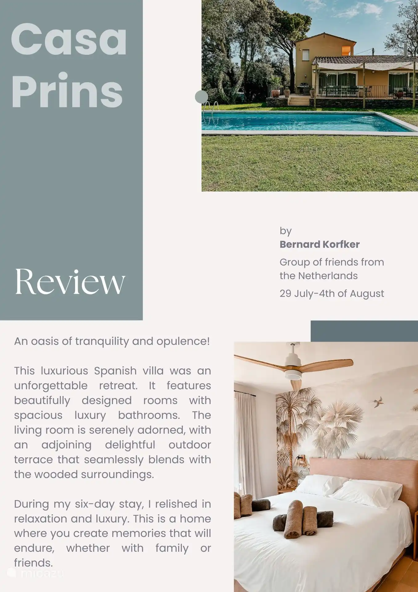 Bewertungen von Bernard Korfker