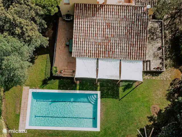 Casa Prins | Espagne, Costa Brava, Begur - villa Le jardin vu d’en haut