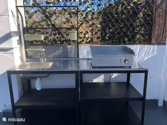 Terraza24 de la baie de Calp | Espagne, Costa Blanca, Calpe - appartement cuisine extérieure