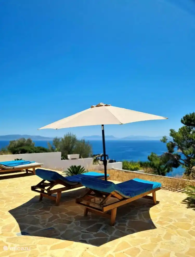 Sol, mar y playa, Grecia, Égine, Salamina, villa Zomers Buiten