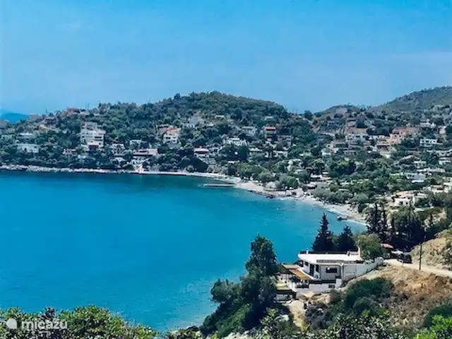 Zomers Buiten | Grèce, Égine, Salamina - villa Vue depuis le jardin