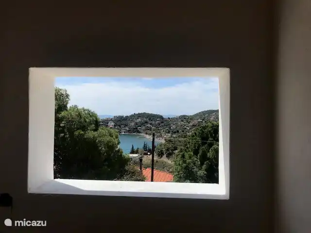 Zomers Buiten | Grèce, Égine, Salamina - villa vue depuis la cuisine