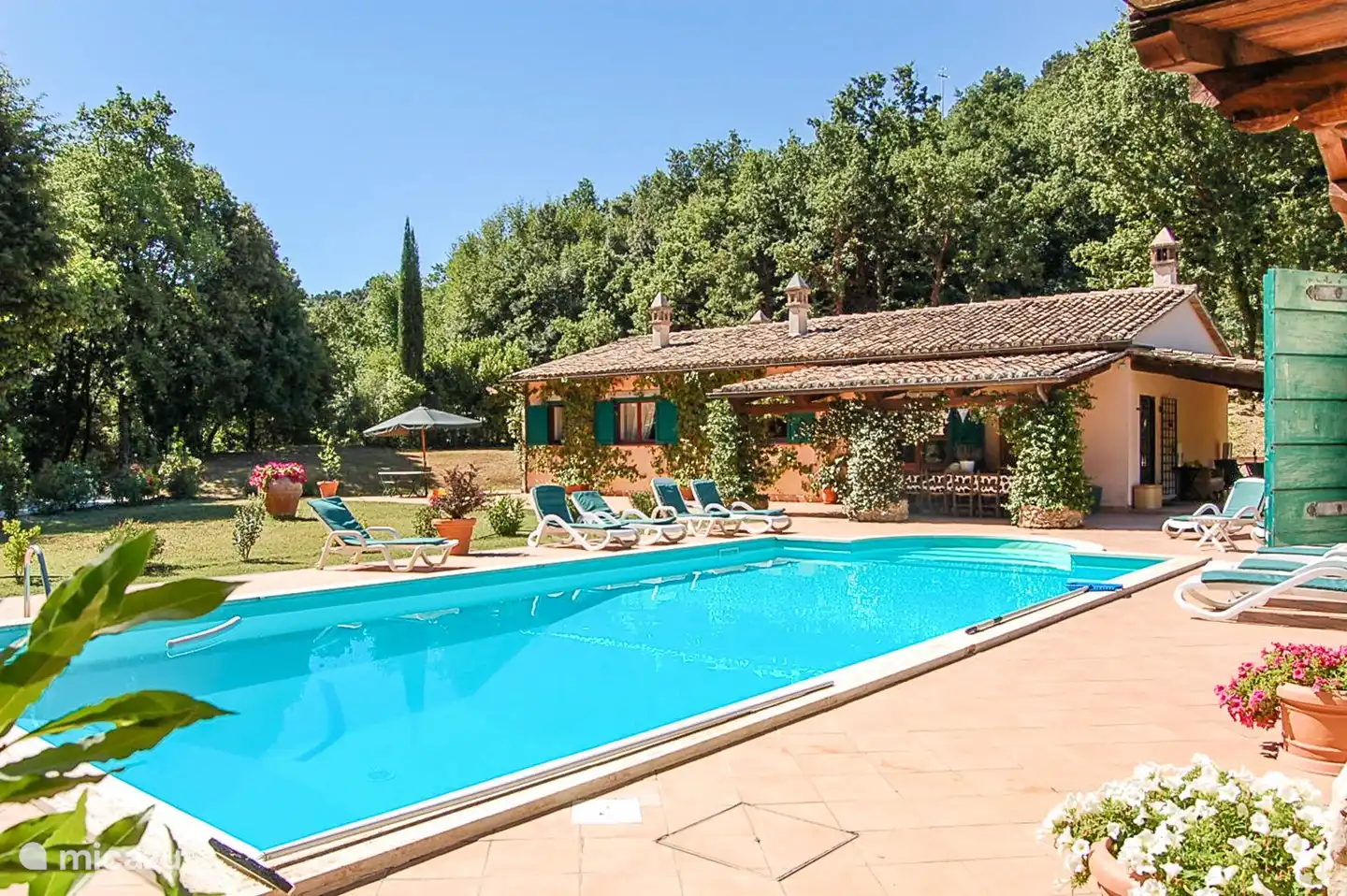 Casa con piscina privada en Umbría/Amelia en Italia, Umbría, Collicello - villa