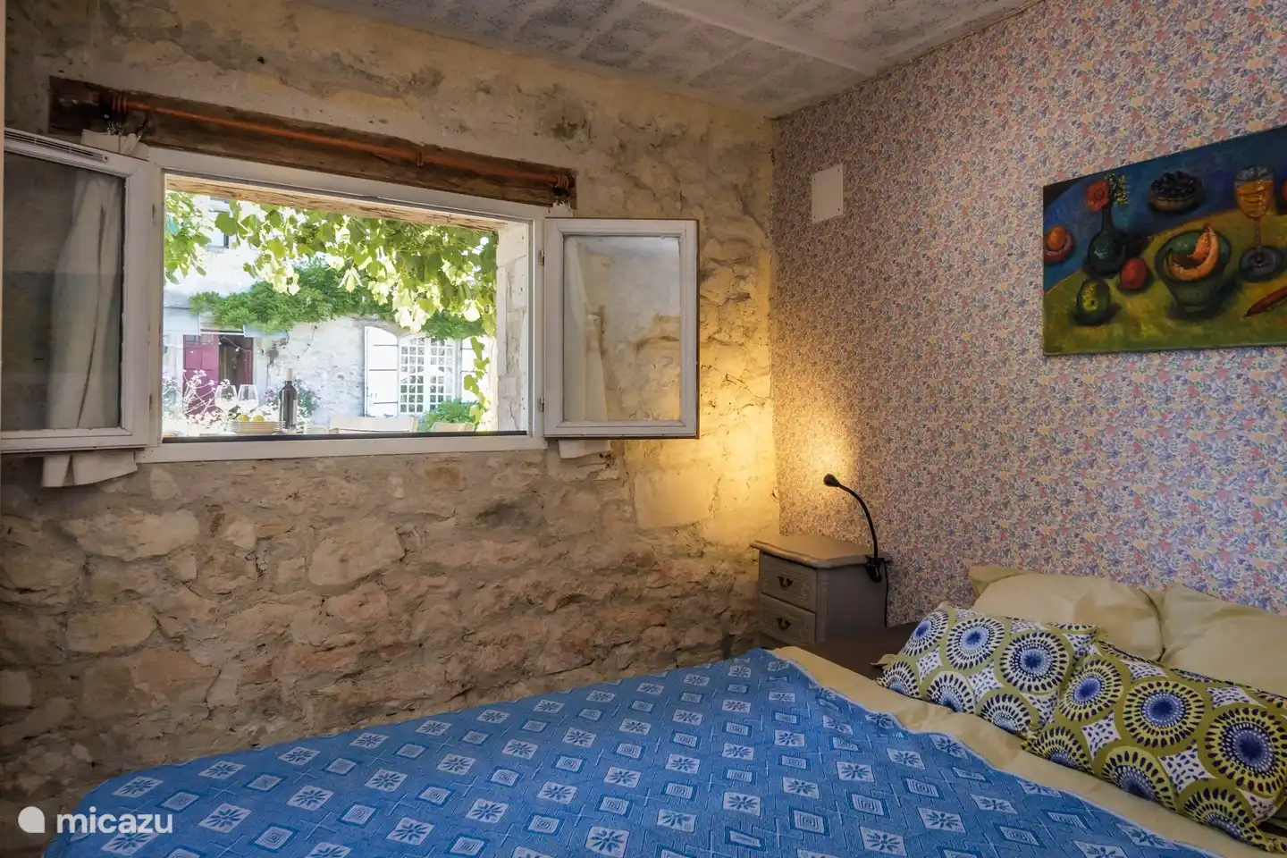 La Loge double bedroom downstairs