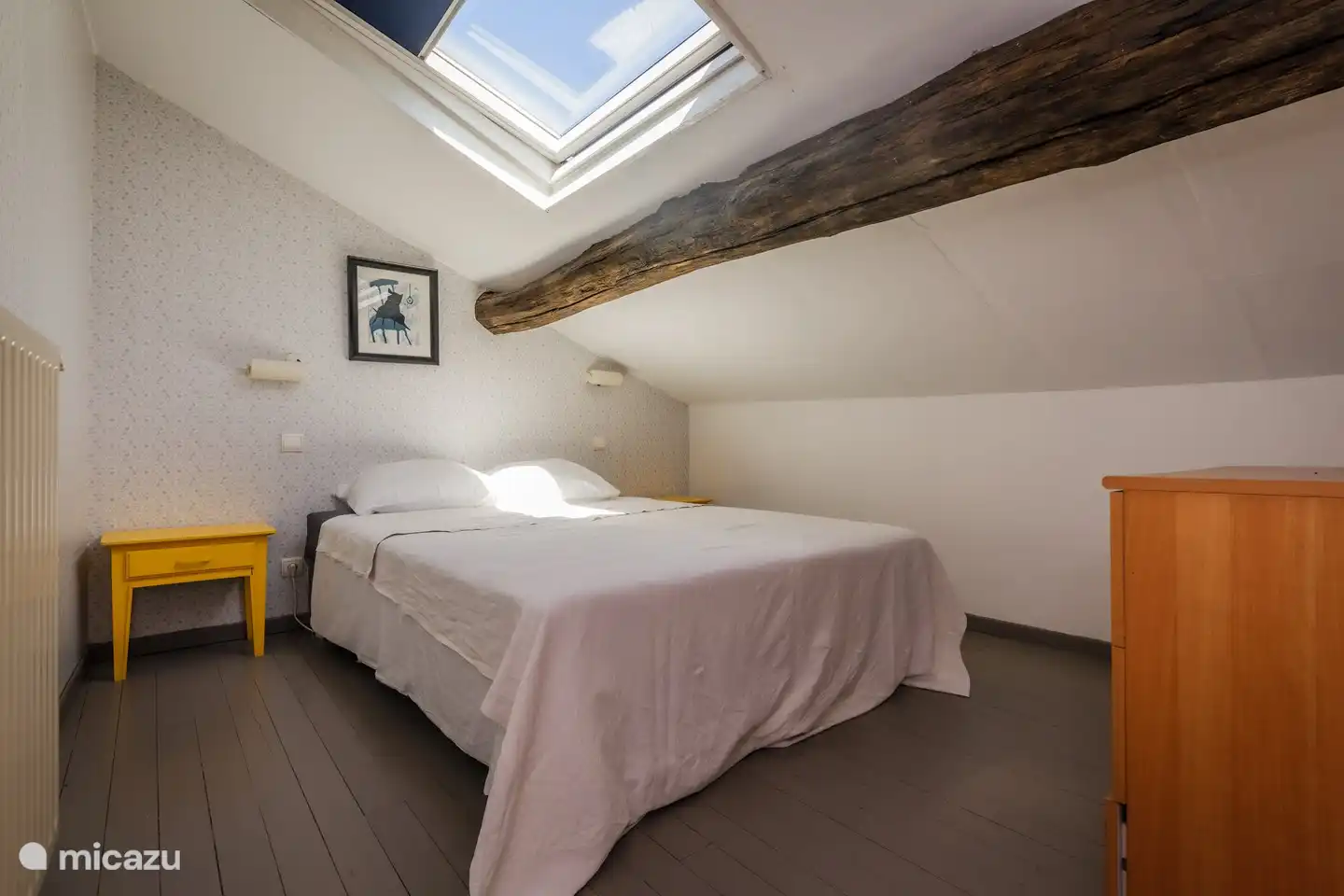 La Grang&#233;e double bedroom upstairs