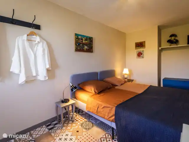 Castillo Mondou en Francia, Lot y Garona, Villeneuve-sur-Lot - casa rural / cabaña Dormitorio de La Grangée en la planta baja