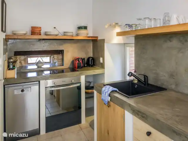 Castillo Mondou en Francia, Lot y Garona, Villeneuve-sur-Lot - casa rural / cabaña La Grangée la cocina