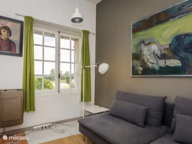 Castillo Mondou en Francia, Lot y Garona, Villeneuve-sur-Lot - casa rural / cabaña cocina comedor con sala de estar