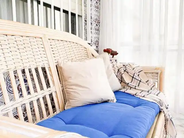 Location de Vacances Espagne, Costa Blanca, La Mata, bungalow - Casa Liza à La Mata Il y a aussi une véranda !