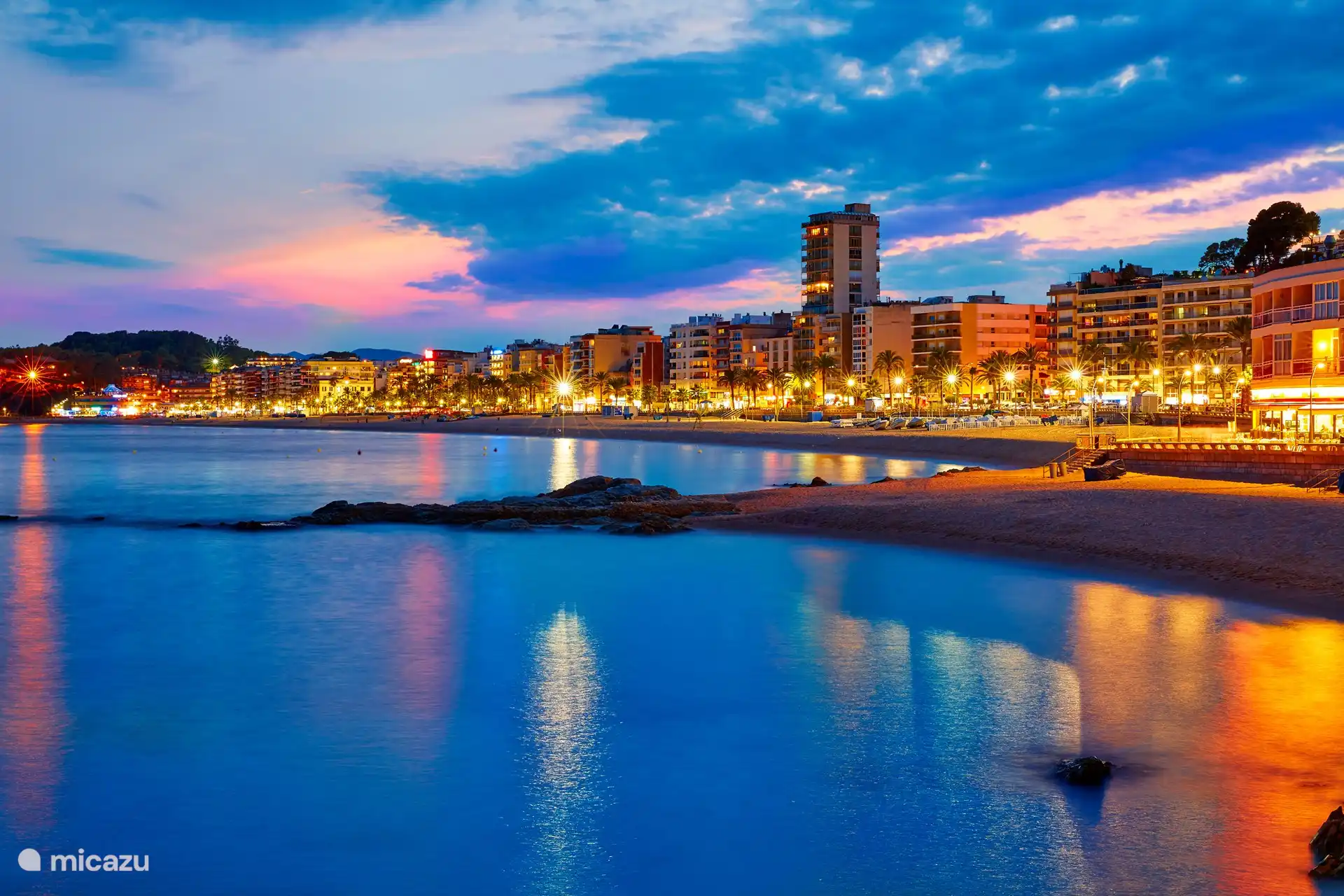 Lloret bei Nacht