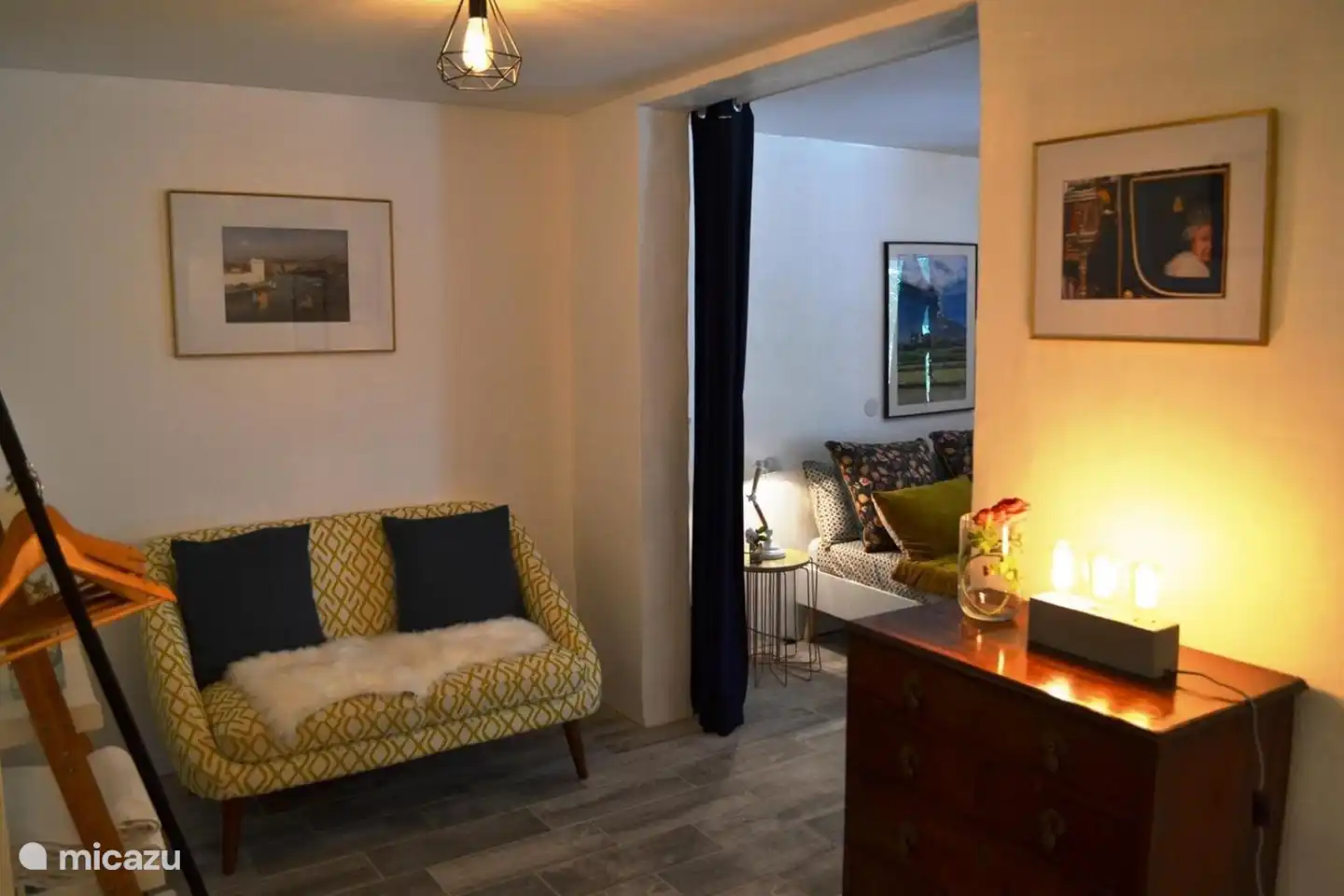 Gîte 1 : coin salon