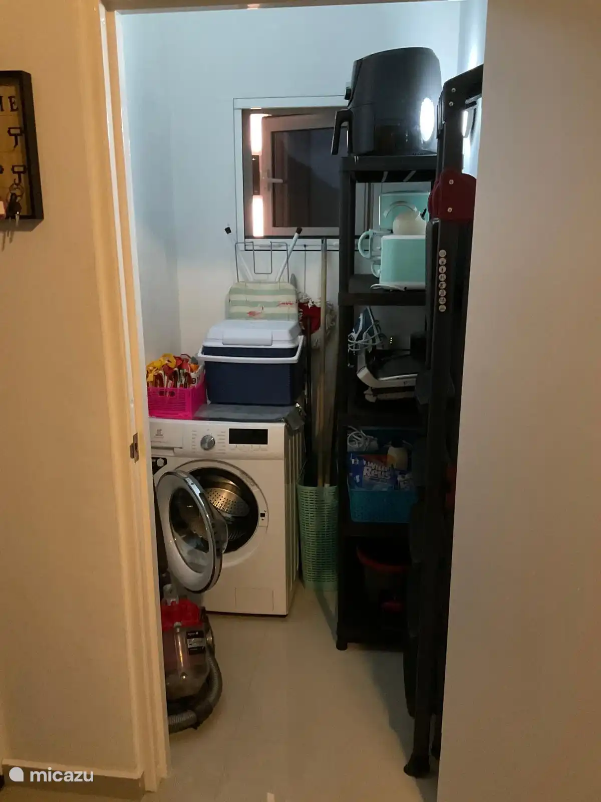 Der Lagerraum/Waschraum.