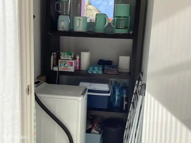 villa en Curazao, Bandabou (oeste), Fontein – La Pura Vida Trastero con lavadora.