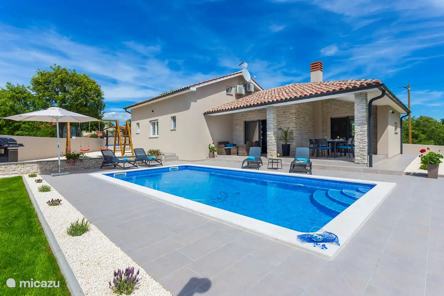 Villa Martina en Croacia, Istria, Barban  - villa