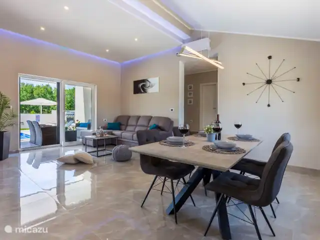 villa huren in Kroatië, Istrië, Barban – Vila Martina woonkamer