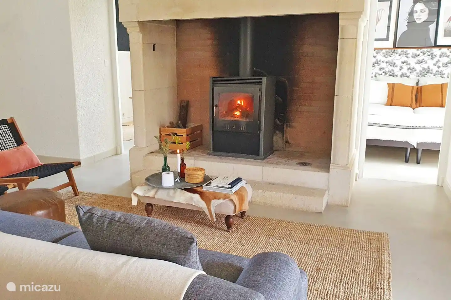 Stimmungsvoller Holzofen