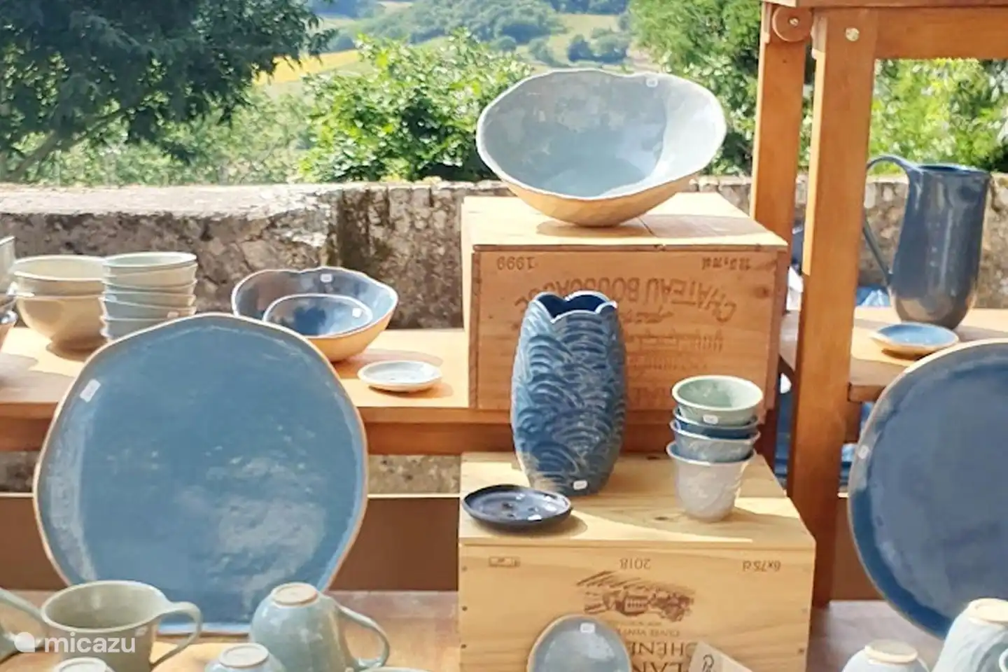 Keramikmarkt in Lauzerte