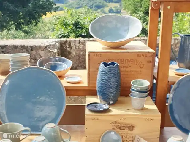 Le Cabernet | France, Lot, Montcuq - gîte / cottage Marché de la céramique à Lauzerte