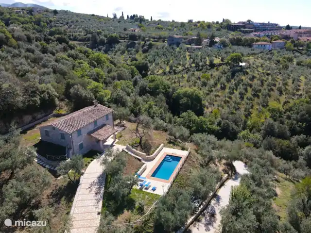 Cunicchi, maison avec piscine privée  | Italie, Ombrie, Montecchio - villa