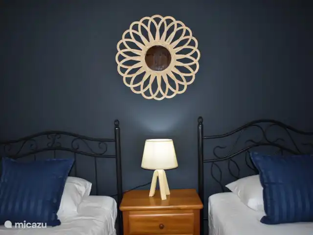 Finca Aguaillo | Espagne, Andalousie, Cómpeta - gîte / cottage chambre 2 avec 2 lits simples (90 cm)