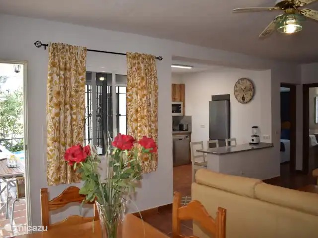 Finca Aguaillo | Espagne, Andalousie, Cómpeta - gîte / cottage séjour/cuisine ouverte