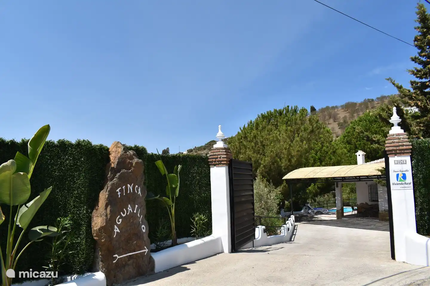 fácil acceso a la finca