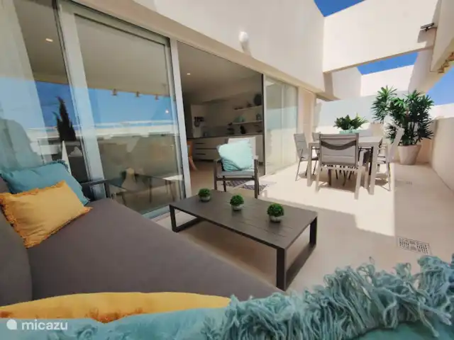 Maison unique | Espagne, Costa Blanca, Torrevieja - maison de vacances salon terrasse
