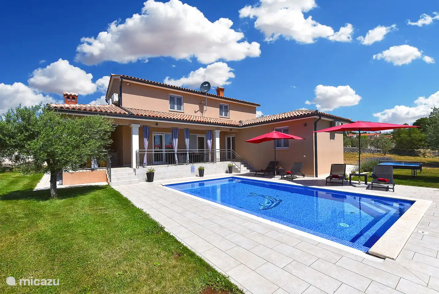 Vila Karla 2105 in Kroatien, Istrien, Barban - Villa