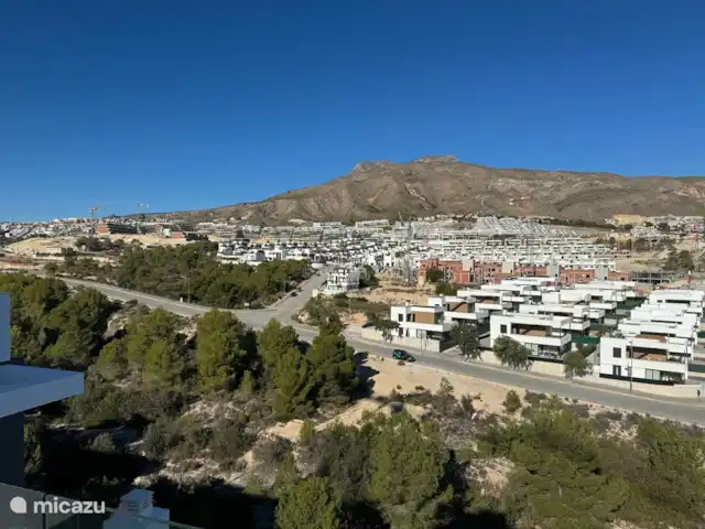 Villa Dorada 8 Finestrat | Espagne, Costa Blanca, Benidorm - villa vue depuis le toit-terrasse de la montagne Puig