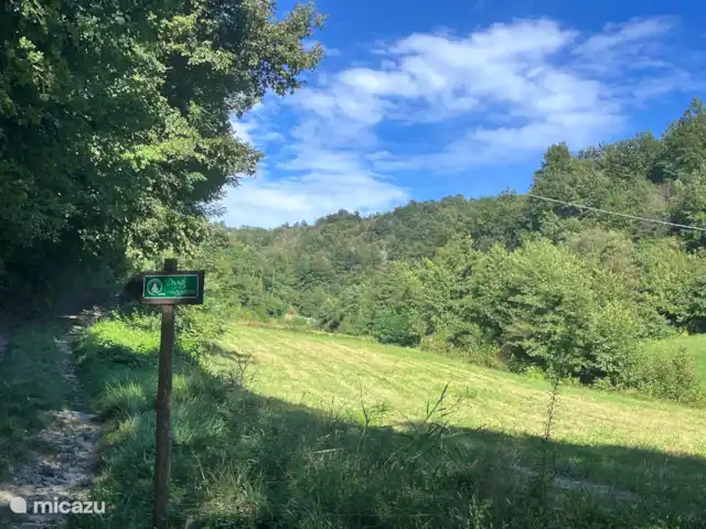 Casavabene Appartement Cinghiale huren in Italië, Piëmont, Murazzano - appartement Wandelpad dat ook langs Casavabene loopt