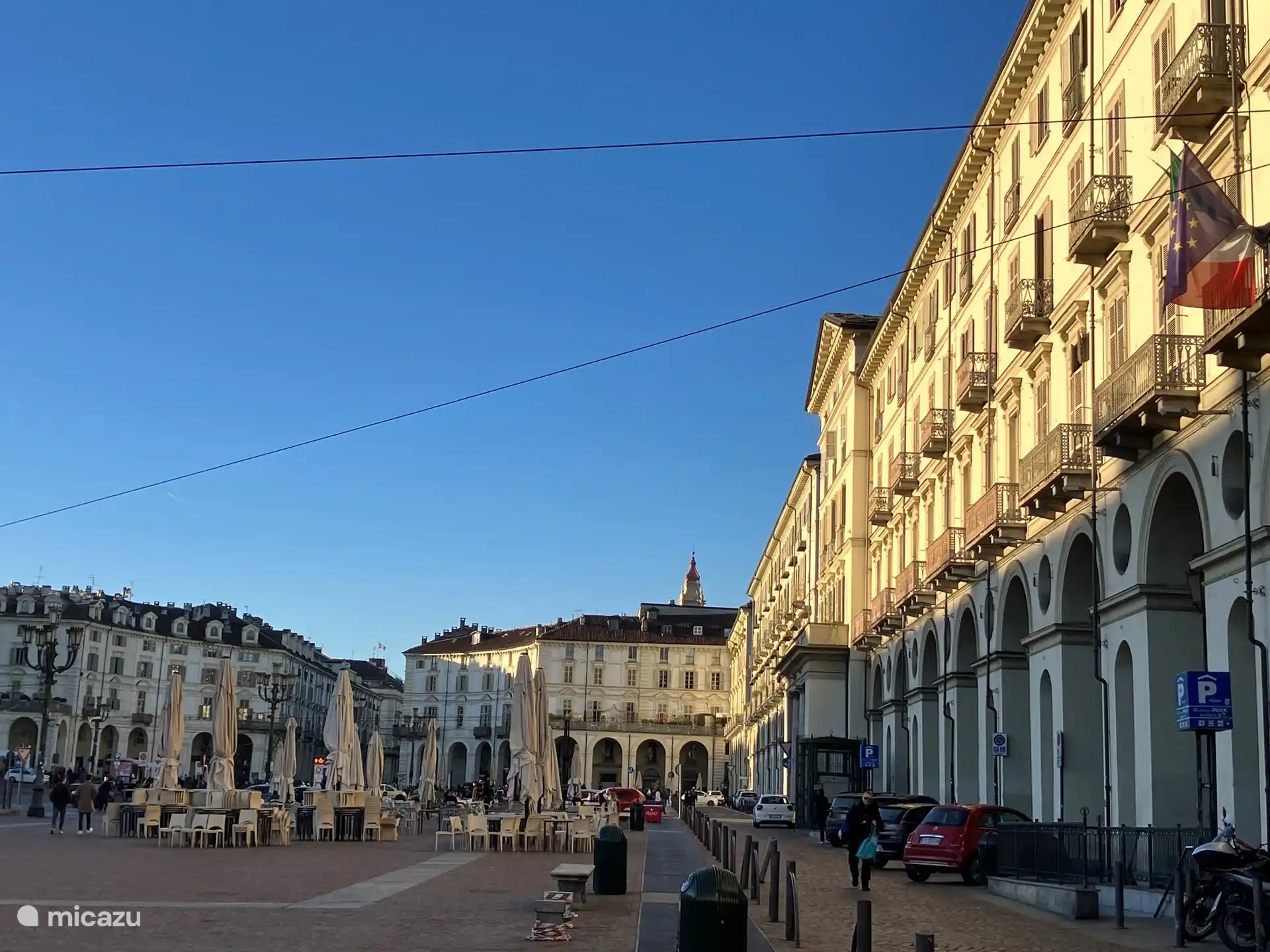 Platz in Turin