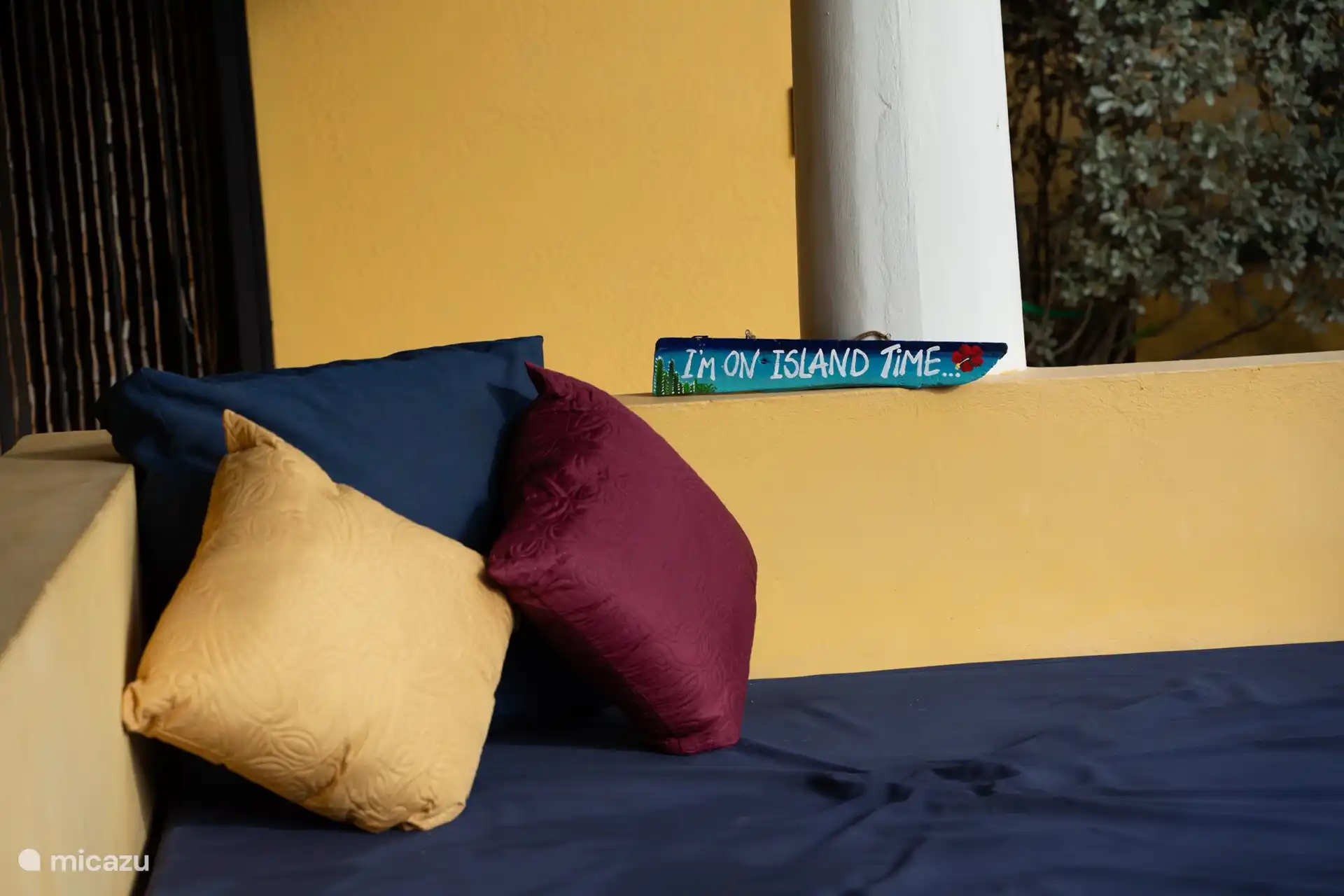 A playful nod to the relaxed island life where everything can be slower.