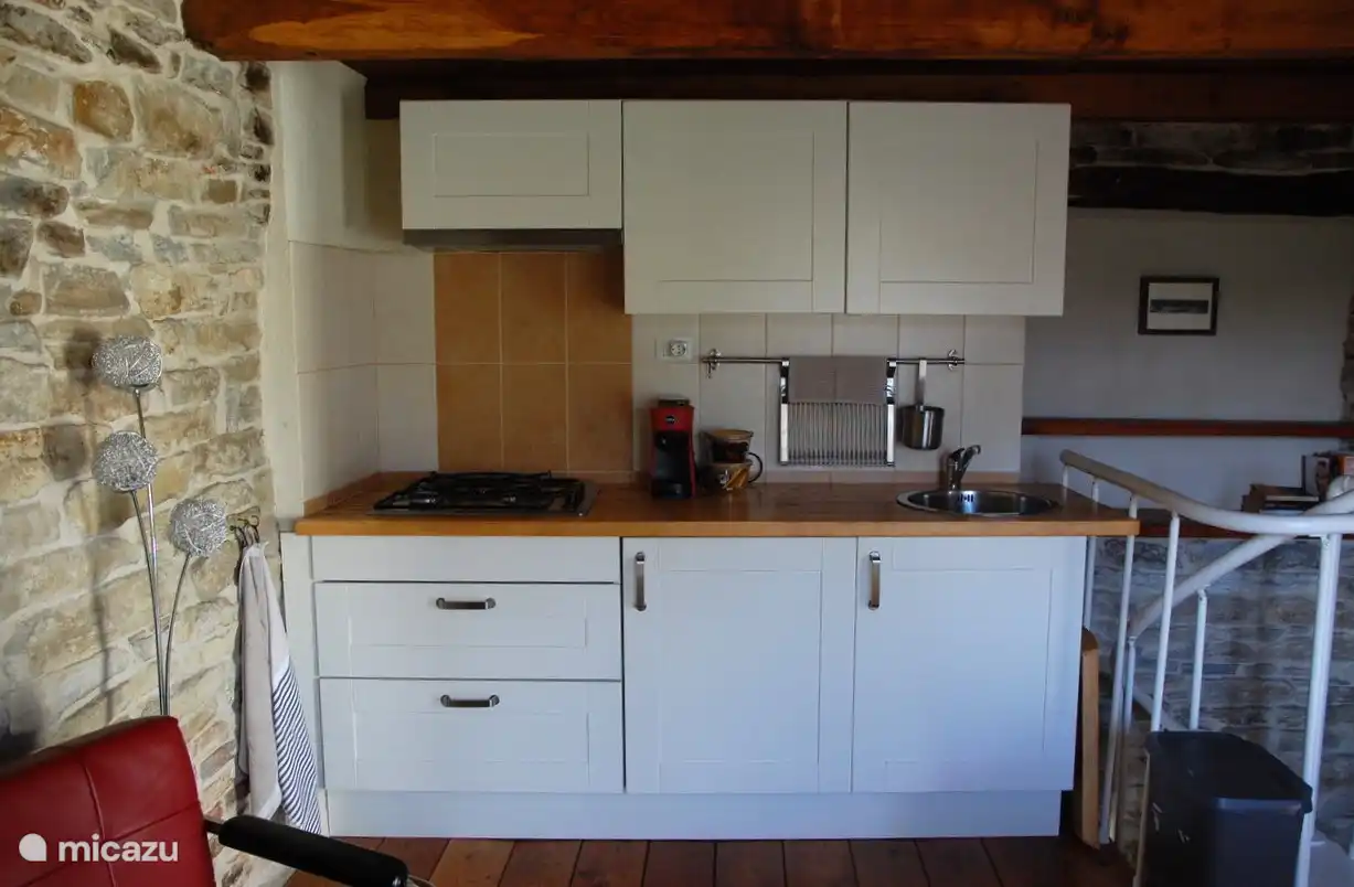 Die Küche im ersten Stock