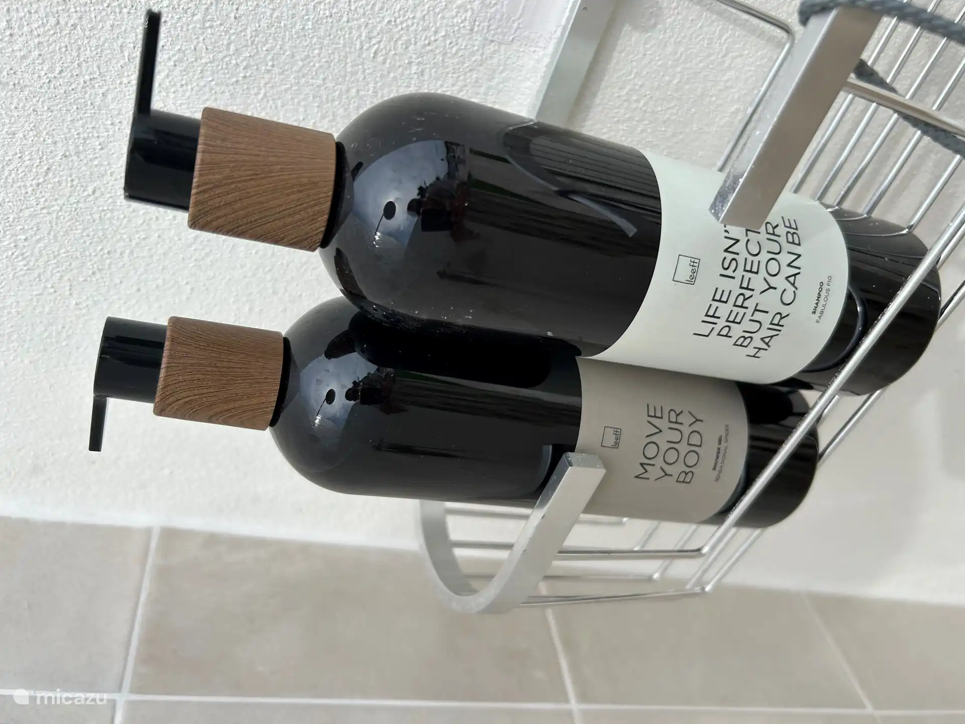 Detalles de la ducha Villa Laurel