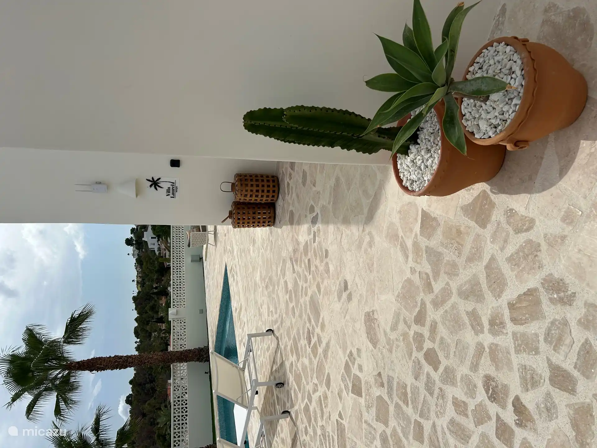 Detalles exteriores de Villa Laurel