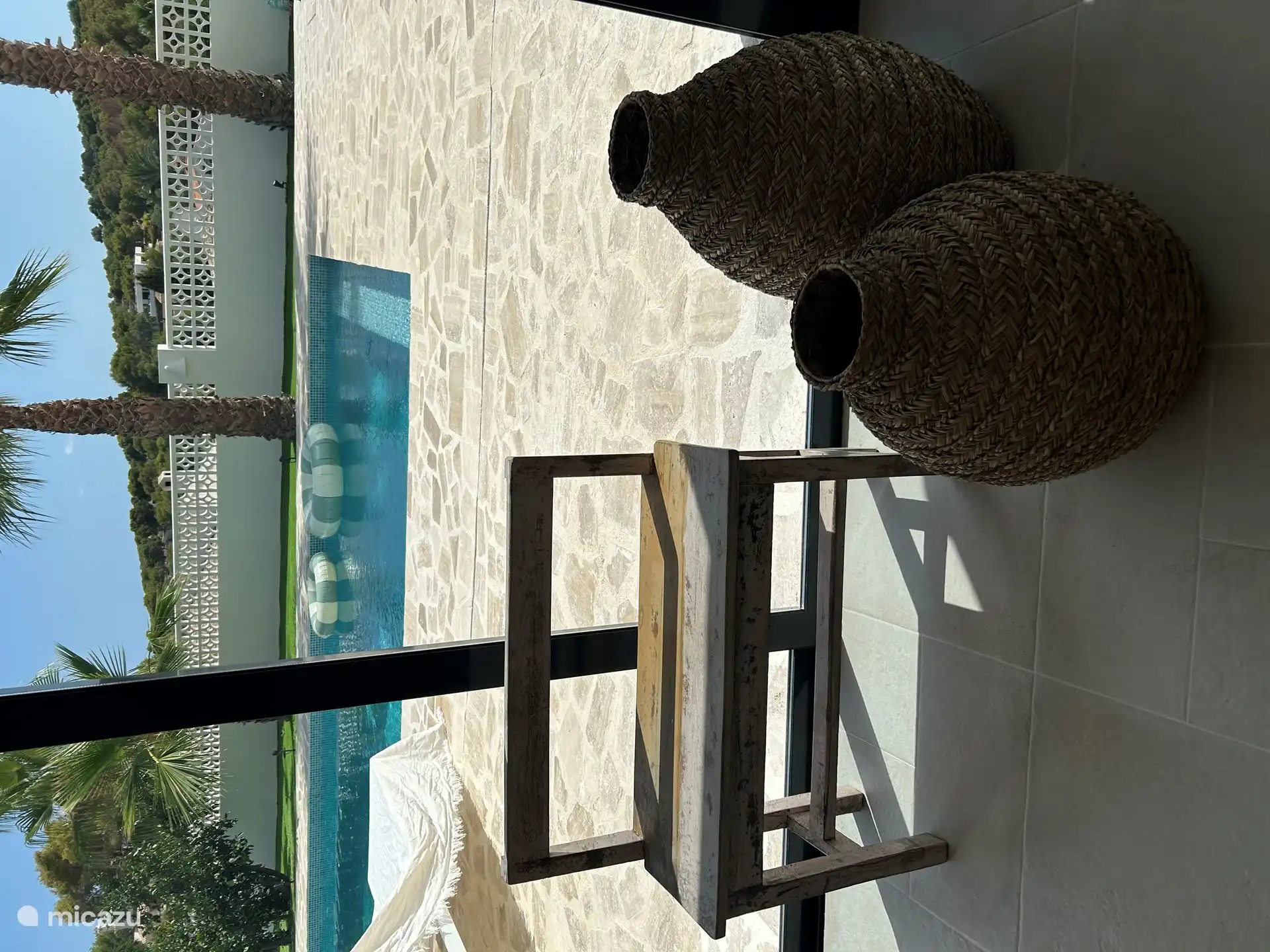 Vista de Villa Laurel desde la sala de estar