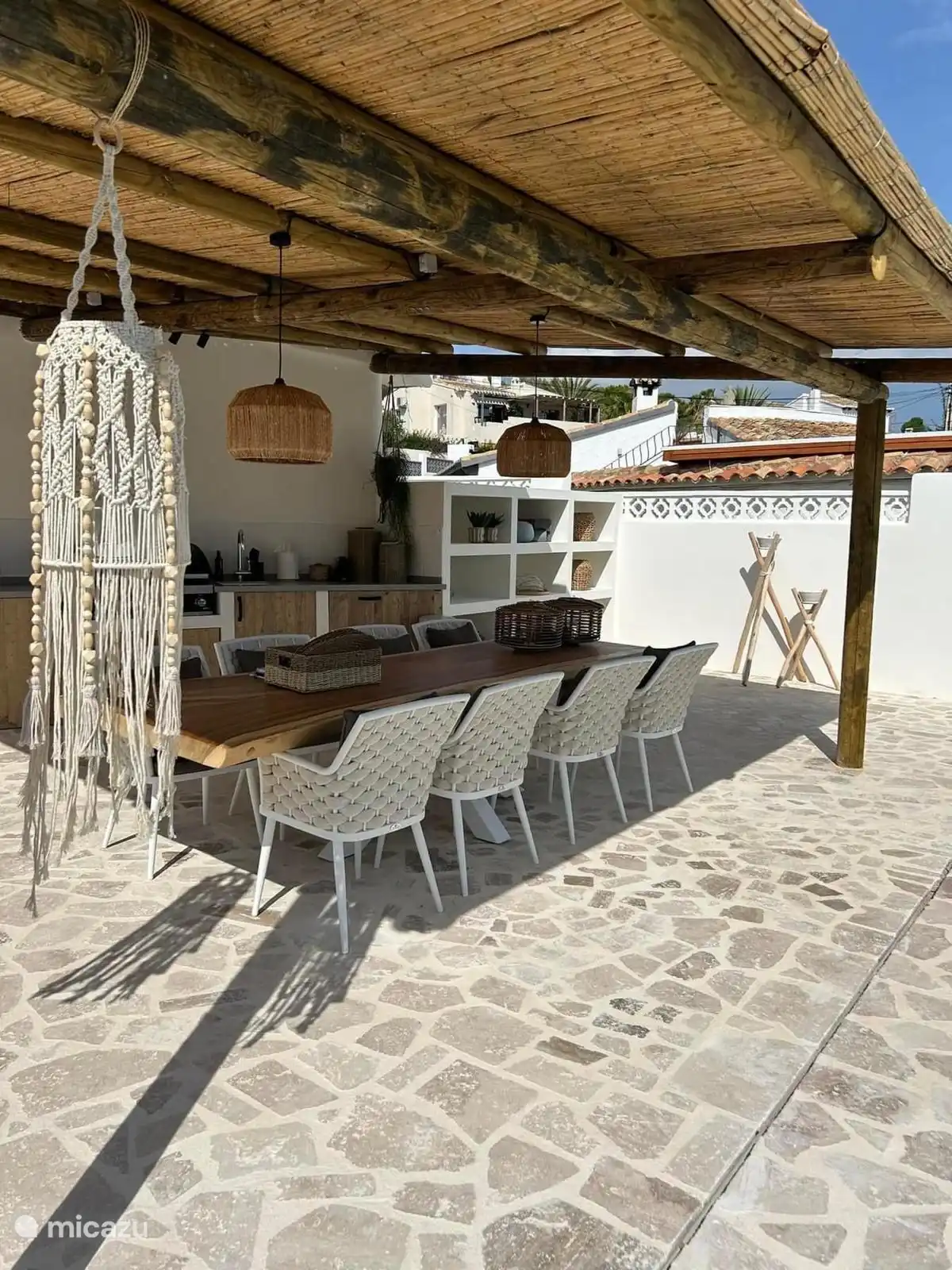 Cocina al aire libre Villa Laurel