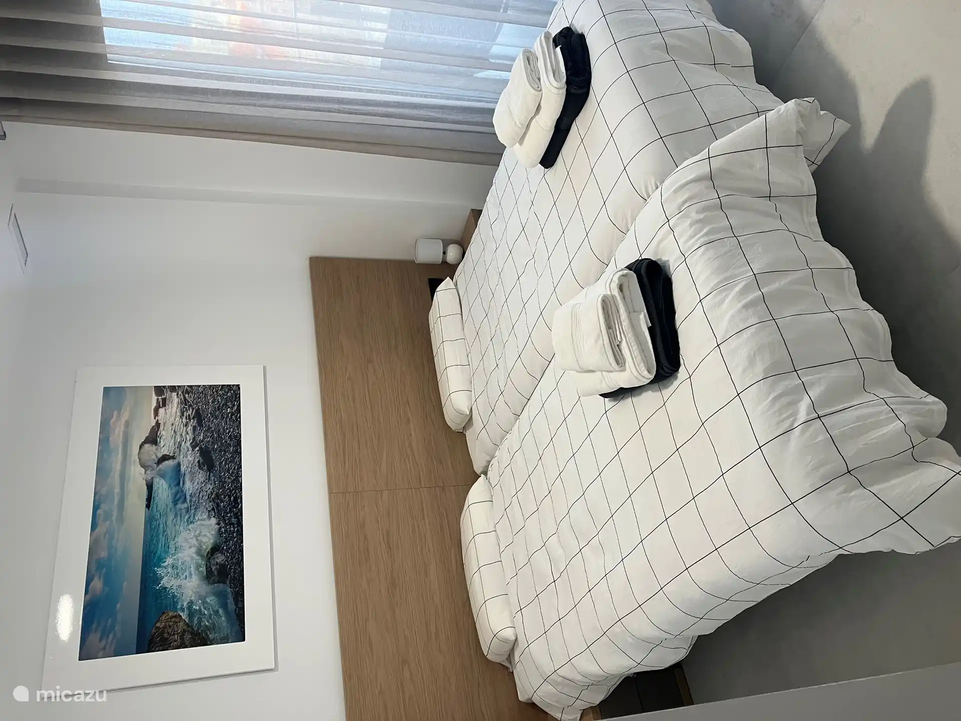 2ème chambre.  Les lits peuvent également être déconnectés. 