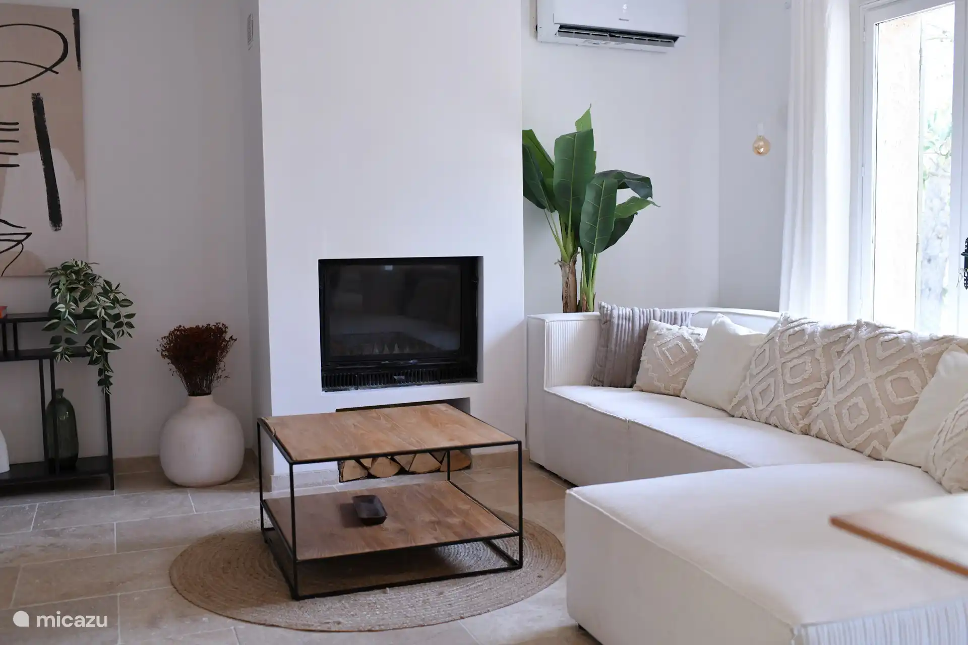 Acogedora sala de estar.