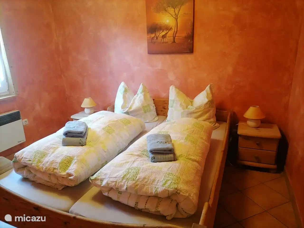 Haus Sonne - Schlafzimmer mit Doppelbett