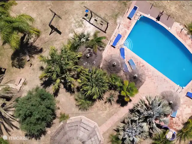 tiny house huren in Spanje, Andalusië, Tolox – Huisje 12 m2 buitenkeuken en terras Zwembad