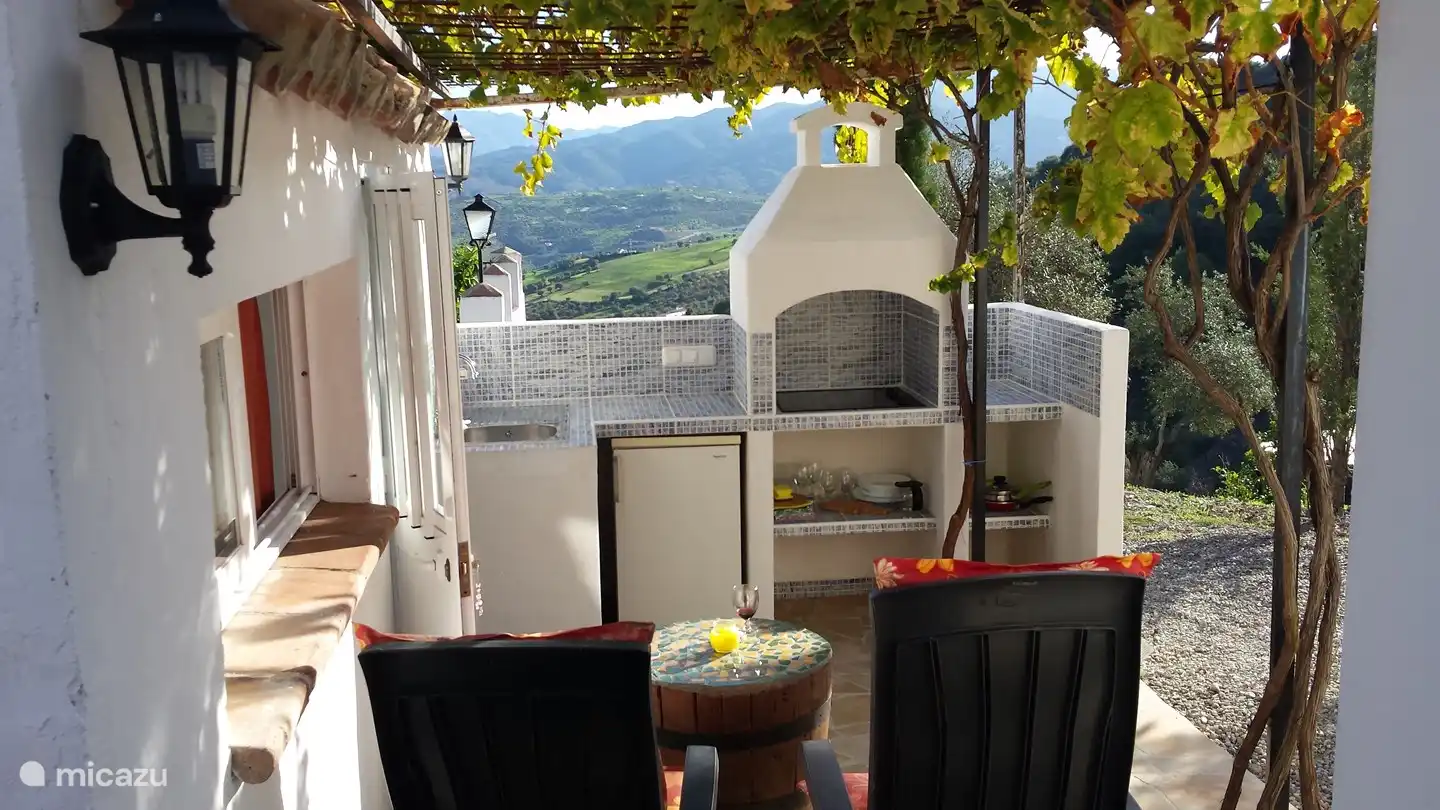 cocina al aire libre