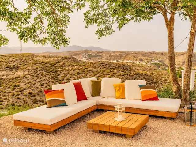 Casa Lua Galera | Espagne, Andalousie, Huescar - villa Coin salon terrasse avant