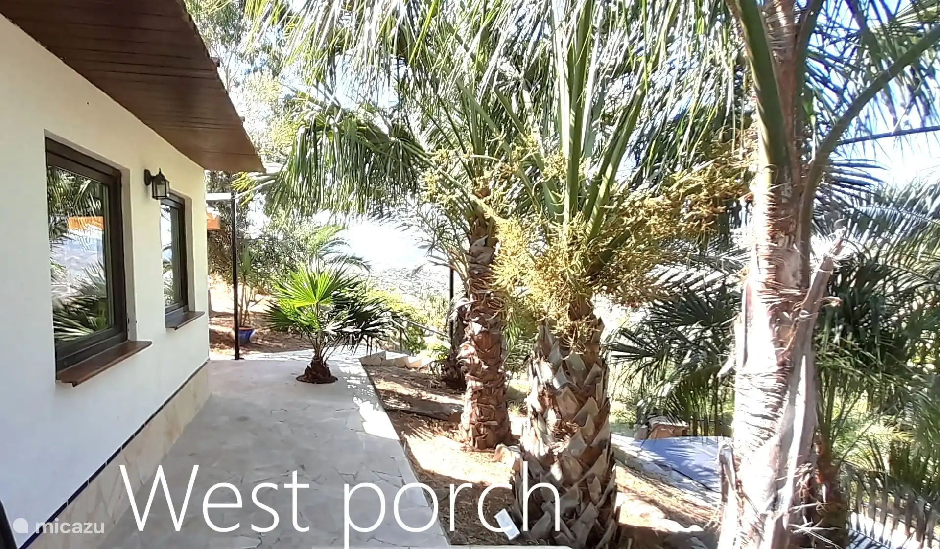 Pórtico en el oeste