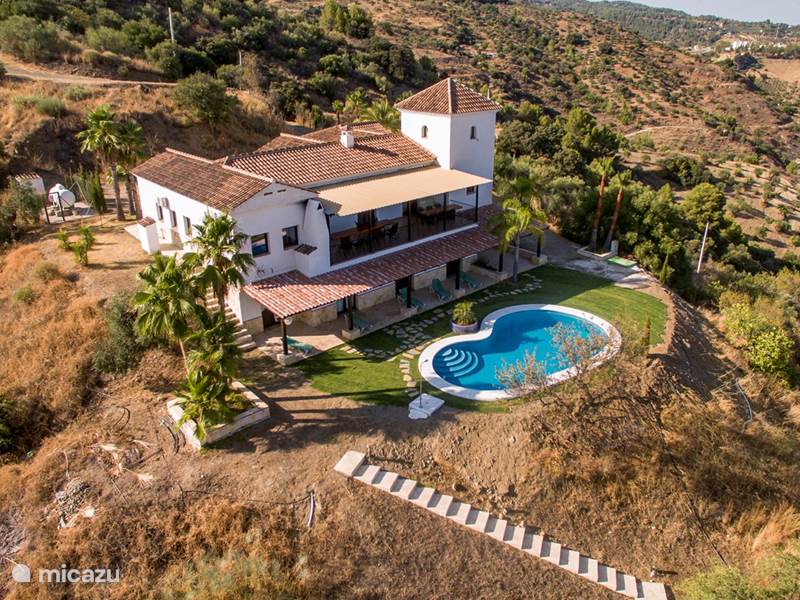 Holiday home in Spain, Andalusia, Alozaina Manor / Castle Country house with private pool
