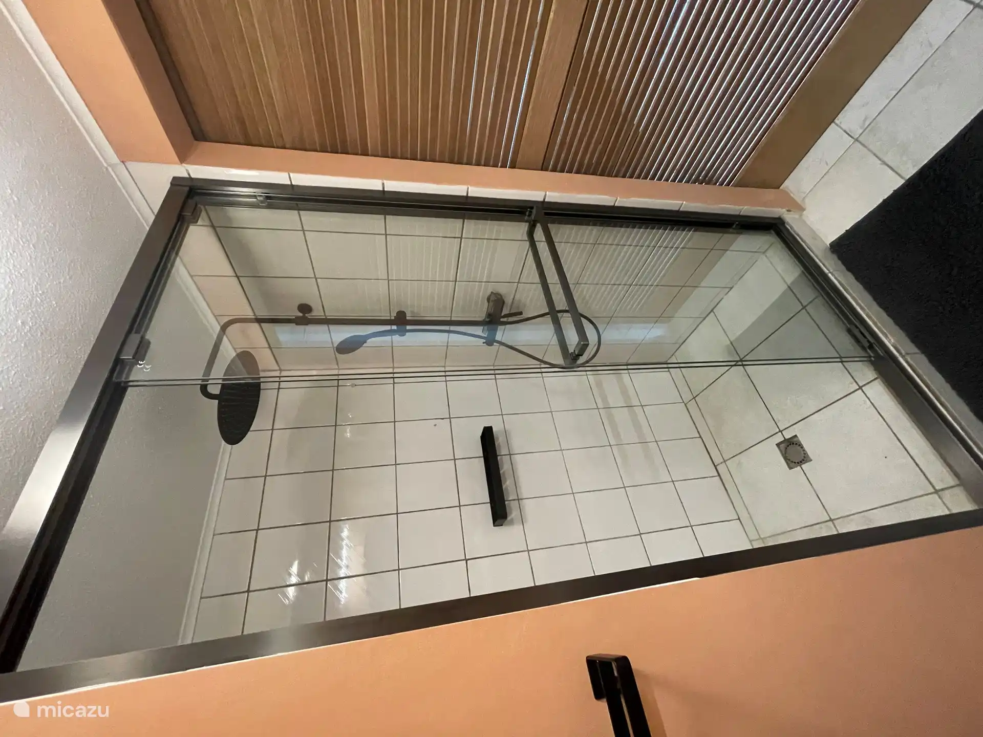 Preciosa ducha de lluvia 