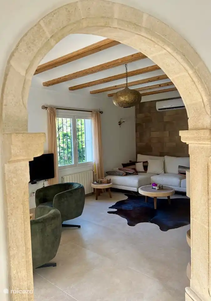 Blick auf das Wohnzimmer