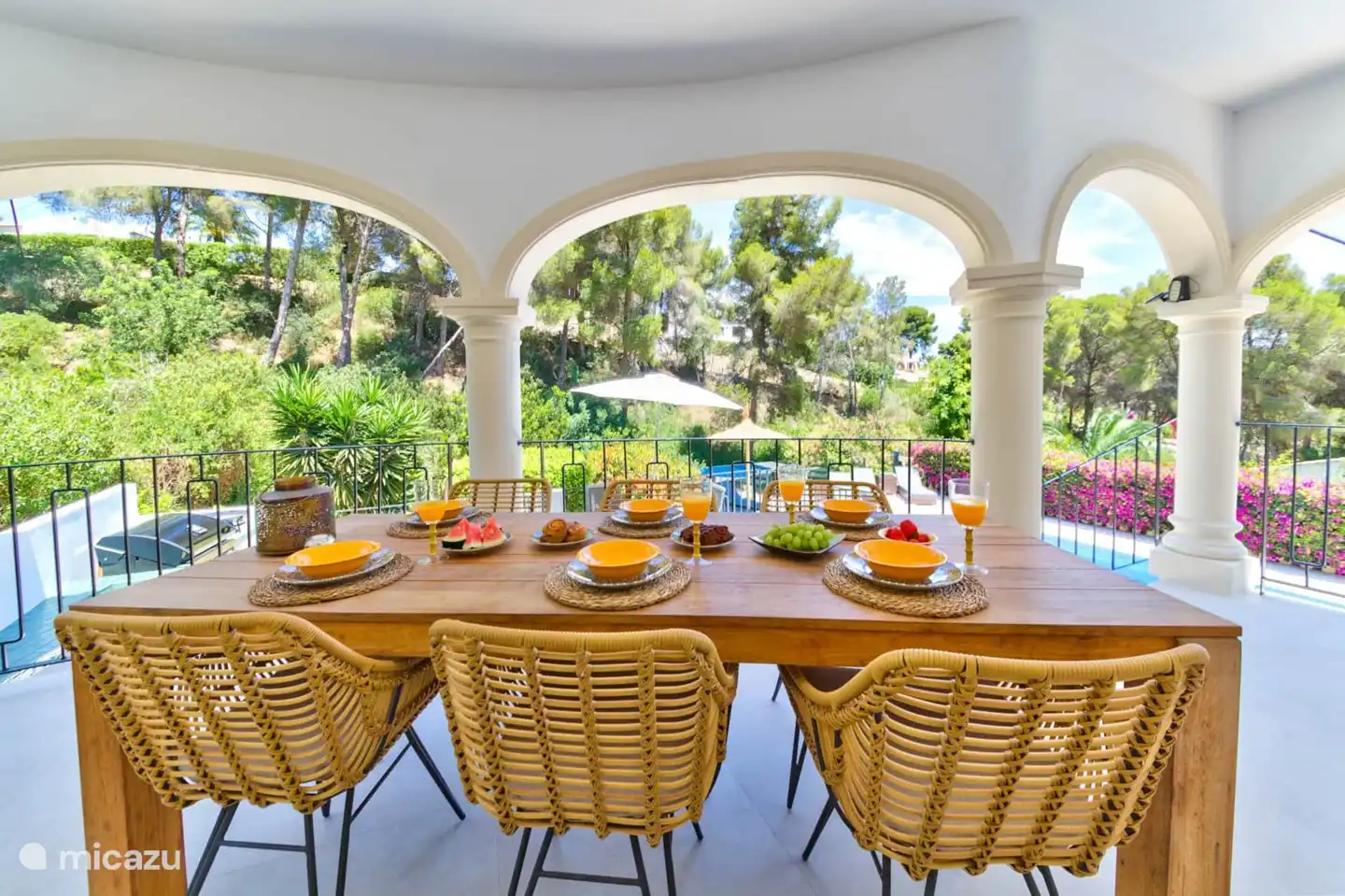 Überdachte Terrasse zu Hause