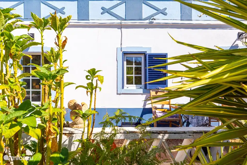 De voorkant van het huis