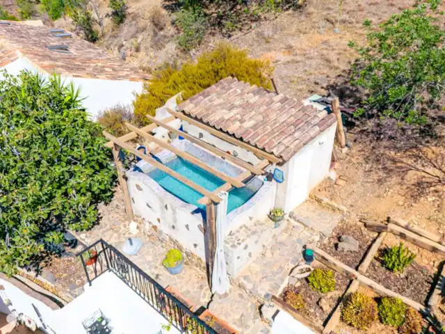 gîte / cottage huren in Portugal, Algarve, Santa Catarina da Fonte do Bispo – Casa Catarina Uitzicht van bovenaf